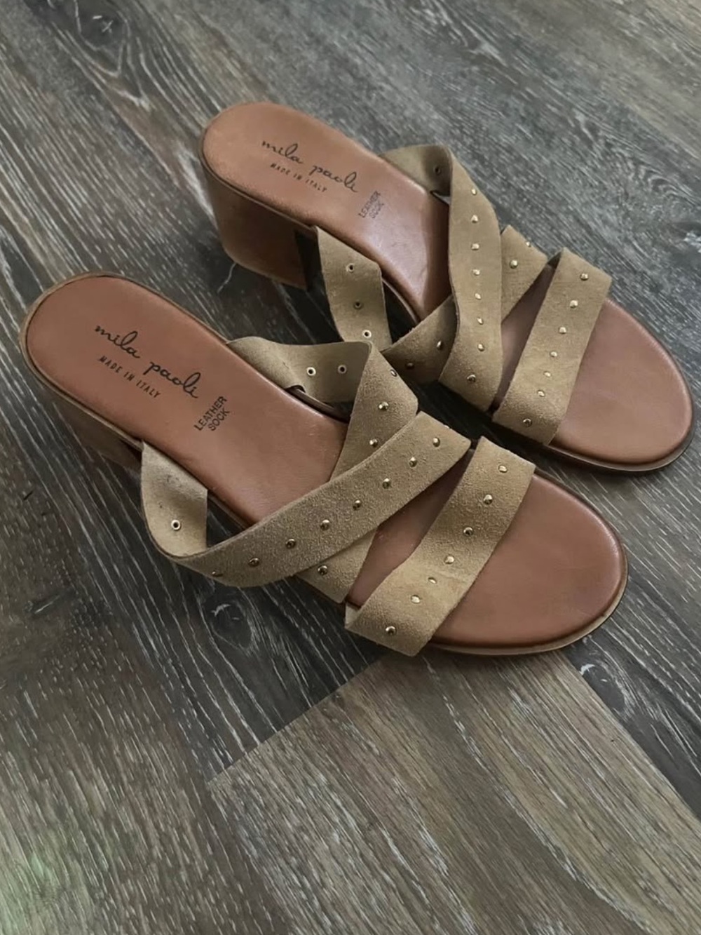 Mila Paoli Heeled Sandals